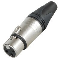 Main product image for Neutrik NC3FXX XLR Female Nickel 092-304
